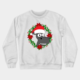 Christmas Donkey Crewneck Sweatshirt